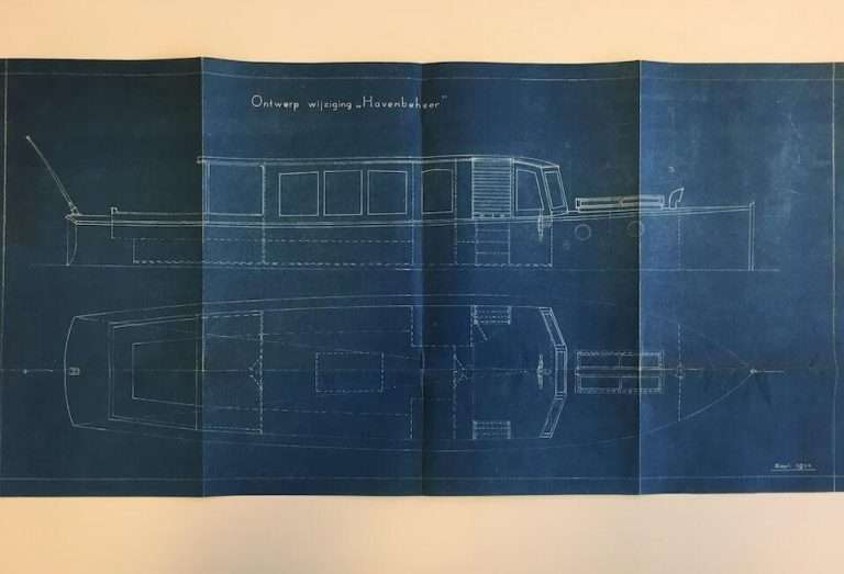 blueprint jonckvrouw 1933