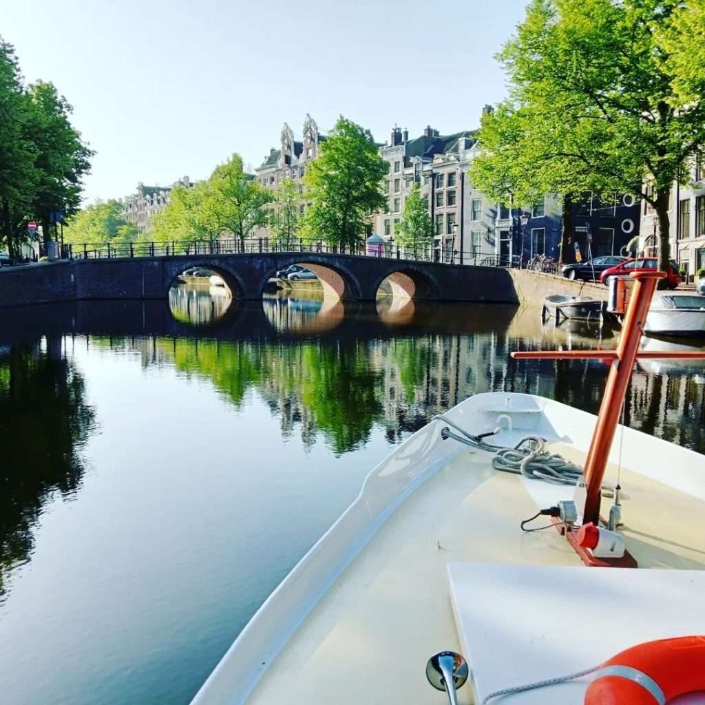 Early morning canal cruise amsterdam